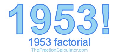 1953 Factorial