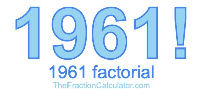 1961 Factorial