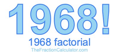 1968 Factorial