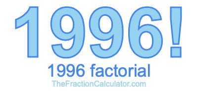 1996 Factorial
