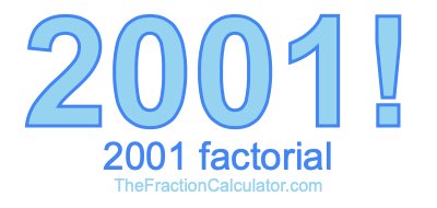 2001 Factorial