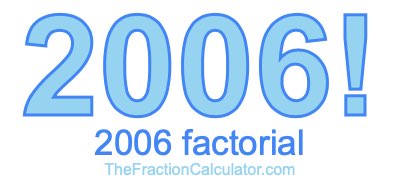 2006 Factorial