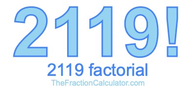 2119 Factorial