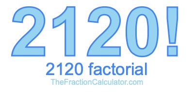 2120 Factorial