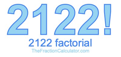 2122 Factorial