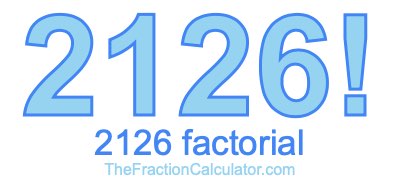 2126 Factorial