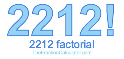 2212 Factorial