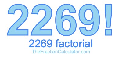 2269 Factorial