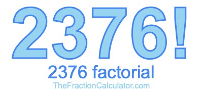 2376 Factorial