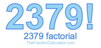 2379 Factorial