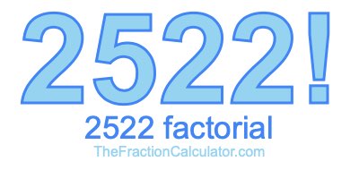 2522 Factorial