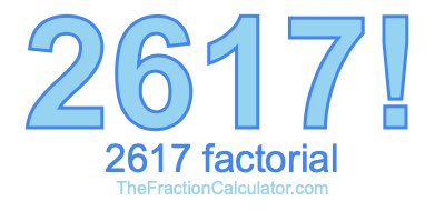 2617 Factorial