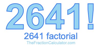 2641 Factorial