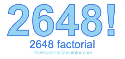2648 Factorial