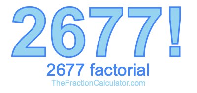 2677 Factorial