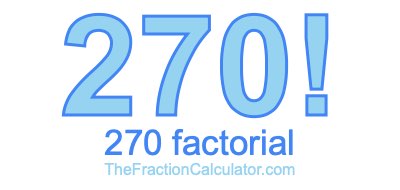 270 Factorial