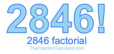 2846 Factorial