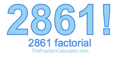 2861 Factorial