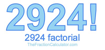2924 Factorial
