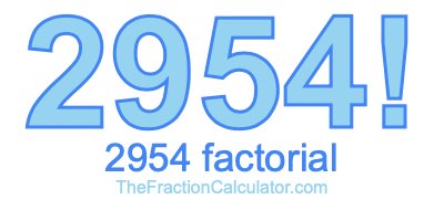 2954 Factorial