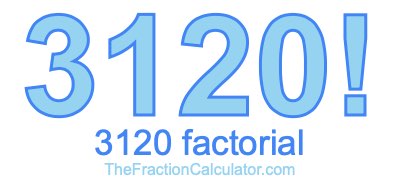 3120 Factorial