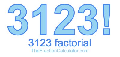 3123 Factorial