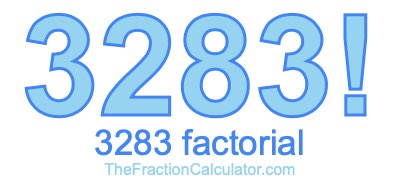 3283 Factorial