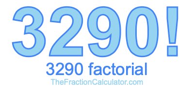 3290 Factorial