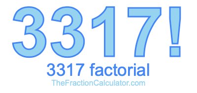 3317 Factorial