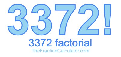 3372 Factorial