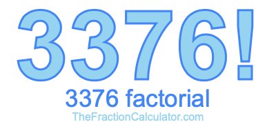 3376 Factorial