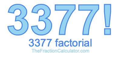 3377 Factorial
