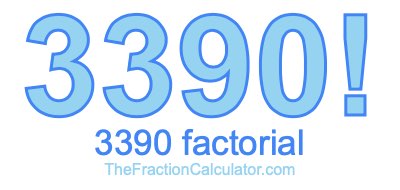 3390 Factorial