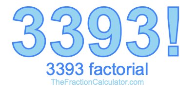 3393 Factorial