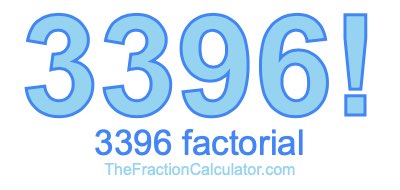 3396 Factorial