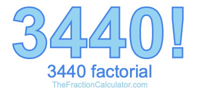 3440 Factorial