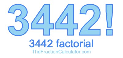 3442 Factorial