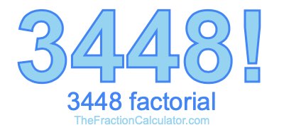 3448 Factorial