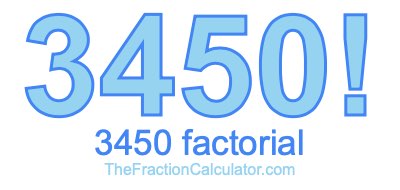 3450 Factorial