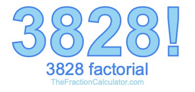 3828 Factorial