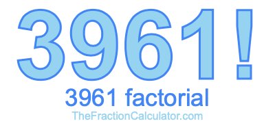 3961 Factorial
