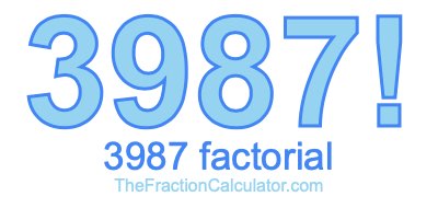 3987 Factorial