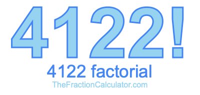 4122 Factorial