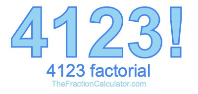 4123 Factorial