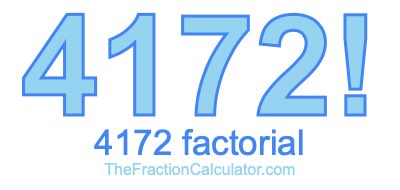 4172 Factorial