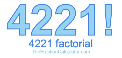 4221 Factorial