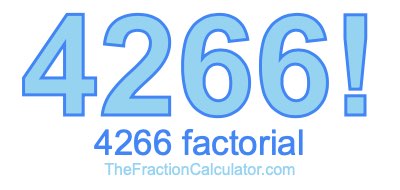 4266 Factorial