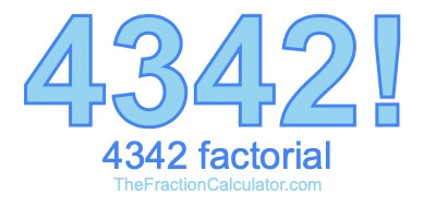 4342 Factorial