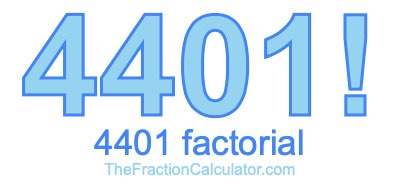 4401 Factorial