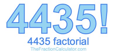 4435 Factorial